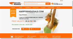 Desktop Screenshot of happywholesale.com